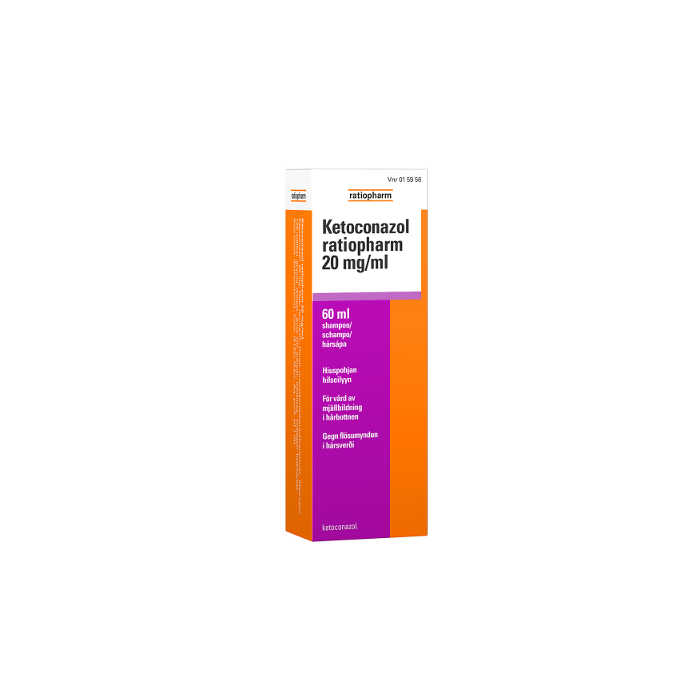 KETOCONAZOL RATIOPHARM shampoo 20 mg/ml 60 ml kuva 2