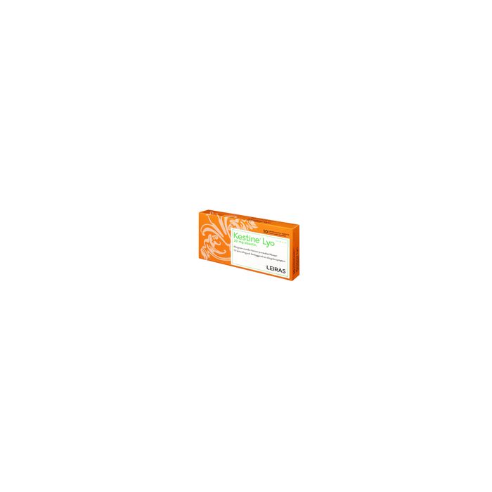 KESTINE LYO tabletti, kylmäkuivattu 20 mg 10 fol kuva 2