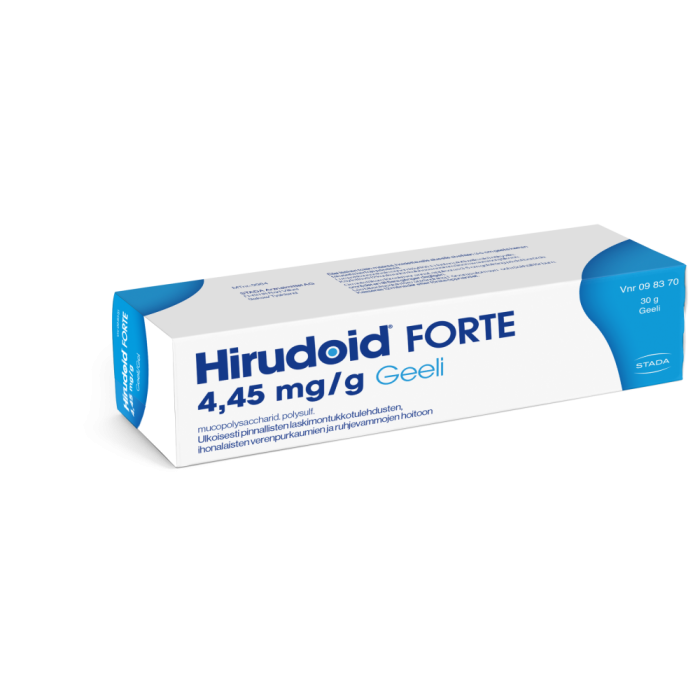 HIRUDOID FORTE geeli 4,45 mg/g 30 g kuva 2