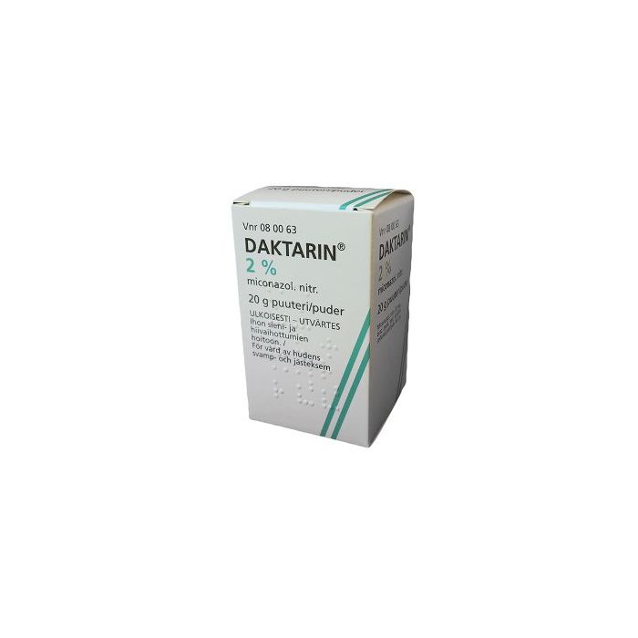 DAKTARIN puuteri 2 % 20 g kuva 2