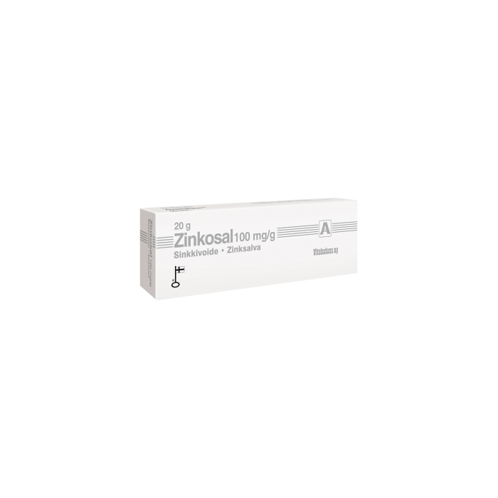 Zinkosal 100 mg/g 20 g kuva 1