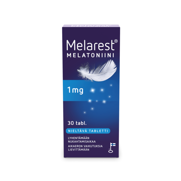 Melarest 1 mg 30 TABL kuva 2