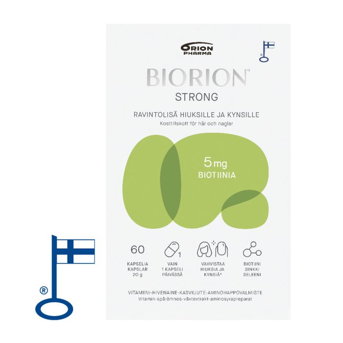 Biorion Strong 5 mg ravintolisä 60 kaps kuva 3