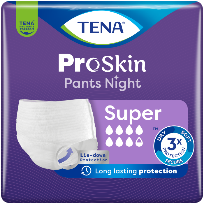 TENA ProSkin Pants Night Super L 10 kpl kuva 3