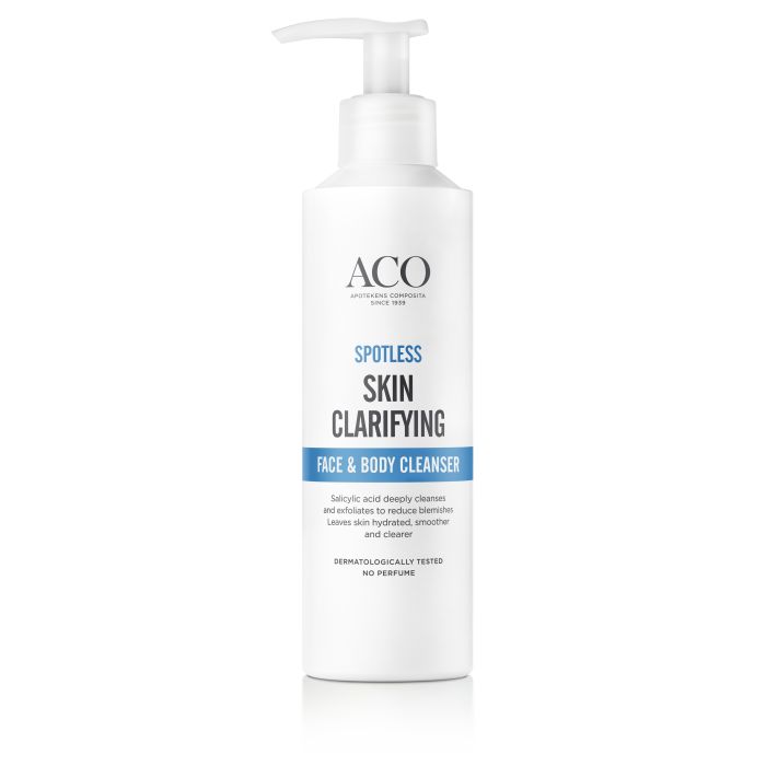 ACO Spotless Skin Clarifying Face & Body Cleanser 200 ml kuva 2