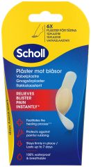 Scholl Rakkolaastari varpaat 6 kpl