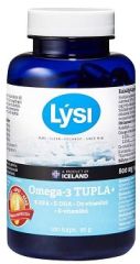 Lysi Omega-3 Tupla+ 800mg 100 kaps