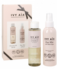 IVY AIA GIFTBOX FACE MIST & CLEANSING OIL 120ML+120ML 