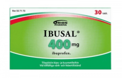 IBUSAL 400 mg tabl, kalvopääll 30 fol