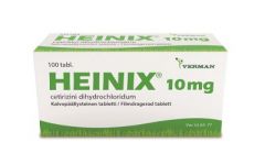 HEINIX 10 mg tabl, kalvopääll 100 fol