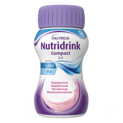 Nutridrink Compact metsämarja 4x125 ml