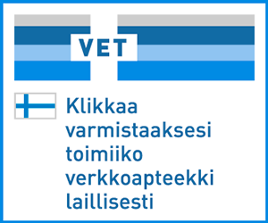 Klikkaa varmistaaksesi toimiiko verkkoapteekki laillisesti